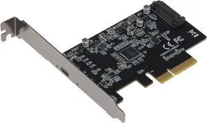 Sedna - PCIe x4 1 Port USB 3.2 Gen 2x2 Type C (20Gbps) Adapter Card Sedna - PCIe x4 1 Port USB 3.2 Gen 2x2 Type C (20Gbps) Adapter Card