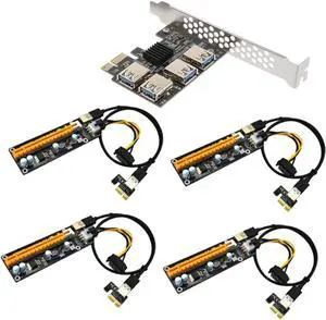 STOBOK Pci-e to USB Extender Riser Play Pcie Adapter for Mining High Reliability with Direct Motherboard Connection Easy Installation for Graphics Cards STOBOK Pci-e to USB Extender Riser Play Pcie Adapter for Mining High Reliability with Direct Motherboard Connection Easy Installation for Graphics Cards