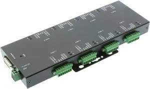 8 Port Serial RS232/422/485 PCIe Module Isolation and Surge Protection 8 Port Serial RS232/422/485 PCIe Module Isolation and Surge Protection