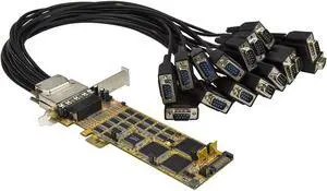 212 Main 16 Port Low-Profile Serial Card - High - Speed PCIe Serial Adapter 212 Main 16 Port Low-Profile Serial Card - High - Speed PCIe Serial Adapter