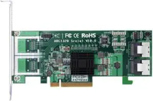 Areca 6G HBA with 8 Internal Ports Areca 6G HBA with 8 Internal Ports