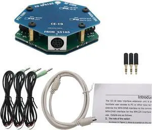 CE-19 Data Interface Expansion Card for XIEGU X5105 G90 Acc PTT XPA125 Internal Computer Networking Cards, MINI-DIN8 Port Into Standard 3.5mm Jack CE-19 Data Interface Expansion Card for XIEGU X5105 G90 Acc PTT XPA125 Internal Computer Networking Cards, MINI-DIN8 Port Into Standard 3.5mm Jack