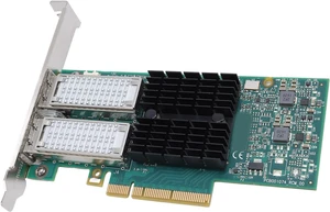 Gugxiom MCX354A FCCT Dual Port QSFP Ethernet Network Adapter, PCI Express 3.0 X8 40Gbs for Server, with Ethernet Connections Support