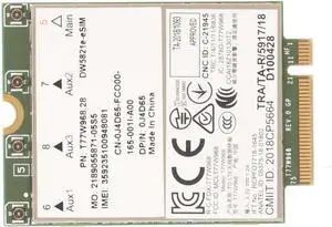 fosa T77W968 Card, 4G LTE Network Module, High Speed, 4G LTE M.2 Network Card with eSIM Support, WAN, Plug and Play, Material fosa T77W968 Card, 4G LTE Network Module, High Speed, 4G LTE M.2 Network Card with eSIM Support, WAN, Plug and Play, Material