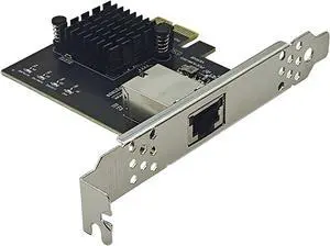 10Gbps PCIE4.0 1X RJ45 Gigabit Servers Networking Card RTL8127AT Chip Low Profile Bracket for Desktop Accessories Networking Adapter 10Gbps PCIE4.0 1X RJ45 Gigabit Servers Networking Card RTL8127AT Chip Low Profile Bracket for Desktop Accessories Networking Adapter