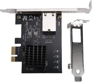 10Gb PCIe Network Card Efficient PCIe 4.0 10Gbps Ethernet Adapter for Data Centers, Gaming PCs Plug and Play 1 X Network Card 1 X Low Profile Bracket 10Gb PCIe Network Card Efficient PCIe 4.0 10Gbps Ethernet Adapter for Data Centers, Gaming PCs Plug and Play 1 X Network Card 1 X Low Profile Bracket