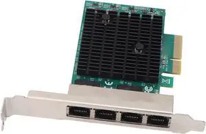 PCIe Ethernet Card, PCIe Network Card PCI Express Ethernet Adapter PCIe Gigabit Network Card Professional 8125B 4 Port 2.5G Copper Cable Network Card for PC for Desktop PC PCIe Ethernet Card, PCIe Network Card PCI Express Ethernet Adapter PCIe Gigabit Network Card Professional 8125B 4 Port 2.5G Copper Cable Network Card for PC for Desktop PC