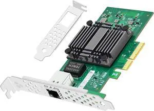 10 Gb Network Card with Marvell AQC107 Chip Single Port,PCIE Ethernet Card Network Adapter 1 RJ45 Port LAN Network Adater Controller Support WOLPCIE X4 10 Gb Network Card with Marvell AQC107 Chip Single Port,PCIE Ethernet Card Network Adapter 1 RJ45 Port LAN Network Adater Controller Support WOLPCIE X4