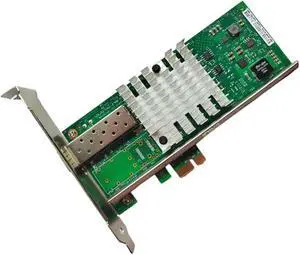 10Gb Ethernet Network Adapter 82599EN X520-DA1 1xSFP+ Port PCI-E X1,X4,x8,x16, M.2 NIC Card Windows Linux ServersVMware(X520-DA1 X1) 10Gb Ethernet Network Adapter 82599EN X520-DA1 1xSFP+ Port PCI-E X1,X4,x8,x16, M.2 NIC Card Windows Linux ServersVMware(X520-DA1 X1)