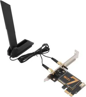 PCIE Network Card for Desktop, Up to 8774Mbps, Three Band Cordless Network Card with 12DB Antenna, Cordless Adapter with MU - MIMO, Supports 11, 10 PCIE Network Card for Desktop, Up to 8774Mbps, Three Band Cordless Network Card with 12DB Antenna, Cordless Adapter with MU - MIMO, Supports 11, 10