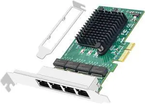 1 Gb PCI-E Network Card with Realtek RTL8111H Chipset,Adaptive 10/100/1000Mbps Speed Pci Express 4 RJ45 Ports,Ethernet Card Pcie Nic Card Supports Windows/Linux 1 Gb PCI-E Network Card with Realtek RTL8111H Chipset,Adaptive 10/100/1000Mbps Speed Pci Express 4 RJ45 Ports,Ethernet Card Pcie Nic Card Supports Windows/Linux