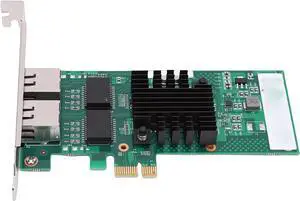 GOWENIC Gigabit Ethernet Server Adapter Network Card, High Performance 82571 Controller, Easy Installation with Flexible Bracket Options GOWENIC Gigabit Ethernet Server Adapter Network Card, High Performance 82571 Controller, Easy Installation with Flexible Bracket Options