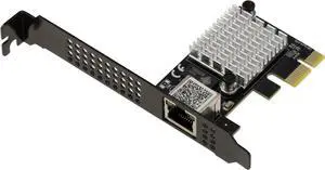 KALEA-INFORMATIQUE 10G Ethernet PCIe Gen4 PortRJ45 Network Card Compatible 1G 2.5G 5G 10G with Realtek RTL8127 Controller - High Speed LAN Adapter for PC KALEA-INFORMATIQUE 10G Ethernet PCIe Gen4 PortRJ45 Network Card Compatible 1G 2.5G 5G 10G with Realtek RTL8127 Controller - High Speed LAN Adapter for PC