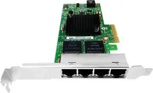 10/100/1000Mbps PCI Express Network Adapter I350-T4 I350T4V2BLK Quad RJ45 Ports,PCI-E x4,Ethernet Server Networking Card 10/100/1000Mbps PCI Express Network Adapter I350-T4 I350T4V2BLK Quad RJ45 Ports,PCI-E x4,Ethernet Server Networking Card