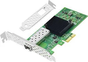 1.25Gb Single SFP Port Fiber Optic Network Card with Broadcom BCM5708 Chip,PCIE X1 Single Optical Port Fiber Network Interface Card Support Windows Server/Linux/Vmware 1.25Gb Single SFP Port Fiber Optic Network Card with Broadcom BCM5708 Chip,PCIE X1 Single Optical Port Fiber Network Interface Card Support Windows Server/Linux/Vmware