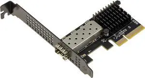 KALEA-INFORMATIQUE PCIe x4 Gen 4.0 One Port SFP+ 10G Network Controller Card with Chipset REALTEK RTL8127 Chipset, Low Consumption, Passive Cooling KALEA-INFORMATIQUE PCIe x4 Gen 4.0 One Port SFP+ 10G Network Controller Card with Chipset REALTEK RTL8127 Chipset, Low Consumption, Passive Cooling