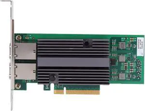 LICAEVEY 10 Gb Network Card, PCIE X8 NIC Card with Dual RJ45 Ports PCI Express Gigabit Ethernet for Wins Server 2025 2022 2019 2016 2012 LICAEVEY 10 Gb Network Card, PCIE X8 NIC Card with Dual RJ45 Ports PCI Express Gigabit Ethernet for Wins Server 2025 2022 2019 2016 2012
