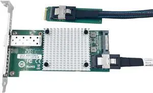 M.2 to 10G SFP+ Network Card, 82599 Chipset, PCIe x4 Interface M.2 to 10G SFP+ Network Card, 82599 Chipset, PCIe x4 Interface