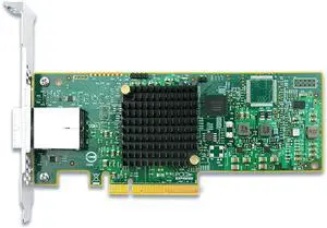 PCIe 3.0 x8 SAS/SATA Host Bus Adapter, Dual MiniSAS HD SFF-8644 Ports, SAS 3008 Chipset, UEFI Support PCIe 3.0 x8 SAS/SATA Host Bus Adapter, Dual MiniSAS HD SFF-8644 Ports, SAS 3008 Chipset, UEFI Support