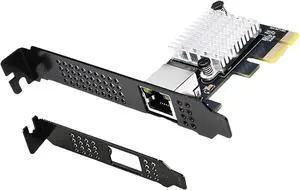 10Gbps PCIE4.0 to RJ45 Networking Card RTL8127 Chip Gigabit Ethernet PCIE Adapter 10000Mbps for PC Desktop 10Gbps PCIE4.0 to RJ45 Networking Card RTL8127 Chip Gigabit Ethernet PCIE Adapter 10000Mbps for PC Desktop