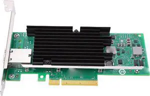 LICAEVEY 10Gb PCIe Network Card, Single RJ45 Port Ethernet Adapter with X540 T1 Controller Chip and Intelligent Offload Technology, for VMware Servers and Data Centers LICAEVEY 10Gb PCIe Network Card, Single RJ45 Port Ethernet Adapter with X540 T1 Controller Chip and Intelligent Offload Technology, for VMware Servers and Data Centers