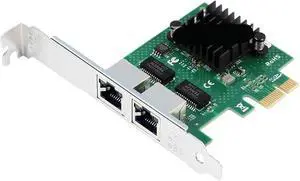 BCM5720 PCIE X1 Gigabit Ethernet Network Card Dual Port Server Network Adapter Card Compatible with WOL PXE BCM5720 PCIE X1 Gigabit Ethernet Network Card Dual Port Server Network Adapter Card Compatible with WOL PXE