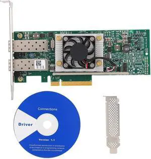 for Broadcom BCM57810S SFP Network Card 10GB Dual Port Optical Fiber Network Card 10Gbps for Computer for Broadcom BCM57810S SFP Network Card 10GB Dual Port Optical Fiber Network Card 10Gbps for Computer