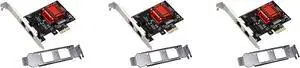 3X Dual-Port PCIe Gigabit Network Card 1000M PCI Express Ethernet Adapter with 82576 Two Ports LAN NIC Card 3X Dual-Port PCIe Gigabit Network Card 1000M PCI Express Ethernet Adapter with 82576 Two Ports LAN NIC Card