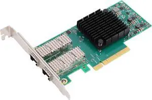Tangxi Dual Port Server Network Card, 10Gbps High Speed PCI Express Ethernet Adapter with Low Latency and RDMA Technology for Data Center, GPU Computing Platform Tangxi Dual Port Server Network Card, 10Gbps High Speed PCI Express Ethernet Adapter with Low Latency and RDMA Technology for Data Center, GPU Computing Platform