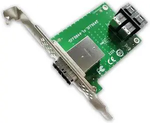 12G 2-Port SFF-8644 to SFF-8643 Expansion Card XIC4383 12G 2-Port SFF-8644 to SFF-8643 Expansion Card XIC4383