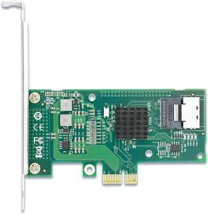 PCIe2.0 ×1 to 4-Port 6Gb/s miniSAS (SATA 3.0) RAID Card Support RAID0, RAID1 9230 PCIe2.0 ×1 to 4-Port 6Gb/s miniSAS (SATA 3.0) RAID Card Support RAID0, RAID1 9230