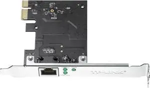 2.5G PCIe Network Card 2.5Gbe Ethernet Interface Adapter 10/100M/1G/2.5Gbps NIC Compatible with Windows/Linux TL-NG421 2.5G PCIe Network Card 2.5Gbe Ethernet Interface Adapter 10/100M/1G/2.5Gbps NIC Compatible with Windows/Linux TL-NG421