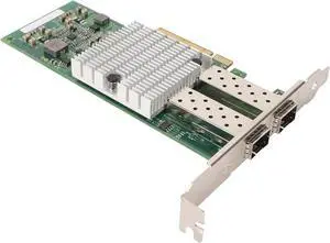 Gugxiom 10Gb PCIe NIC Network Card, Dual SFP Plus Port, with 82599ES Controller, Ethernet LAN Adapter for Server PC, X520 DA2, E10G42BTDA Gugxiom 10Gb PCIe NIC Network Card, Dual SFP Plus Port, with 82599ES Controller, Ethernet LAN Adapter for Server PC, X520 DA2, E10G42BTDA