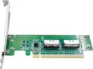 PCIe X16 to 8i Adapter Card with Double 74 Pin Connectors for Fast Speed Device Linking PCIe X16 to 8i Adapter Card with Double 74 Pin Connectors for Fast Speed Device Linking