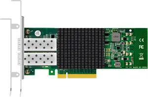 2-Port 10Gb SFP+ Ethernet Network Card with 82599ES Controller, PCIE 2.0 X8 Interface 2-Port 10Gb SFP+ Ethernet Network Card with 82599ES Controller, PCIE 2.0 X8 Interface
