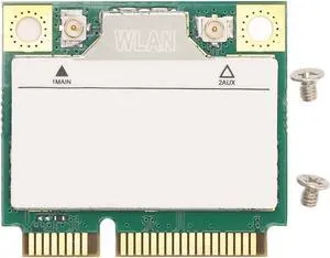 WIFI6 Card, Dual Band 2.4G 5G 3000Mbps Without Mutual Interference Fast Speed Mini PCIE Internet Card, Mu Mimo Stable Gigabit Low Power BT5.1 for Home Office WIFI6 Card, Dual Band 2.4G 5G 3000Mbps Without Mutual Interference Fast Speed Mini PCIE Internet Card, Mu Mimo Stable Gigabit Low Power BT5.1 for Home Office