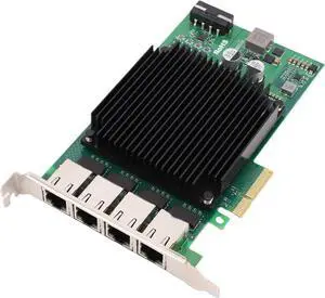 Sanpyl 4-Port PoE 2.5Gb PCIe Network Card for Desktop PC, 10/100/1000/2500Mbps Auto Negotiation, 4*RJ45 Ports, for Industrial Camera Capture Card Sanpyl 4-Port PoE 2.5Gb PCIe Network Card for Desktop PC, 10/100/1000/2500Mbps Auto Negotiation, 4*RJ45 Ports, for Industrial Camera Capture Card