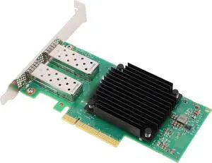 Diyeeni 2 Port Ethernet Network Card 25G SFP28 PCIe Network Adapter with ConnectX5EN Chip for Data Center Cloud Computing VMware Diyeeni 2 Port Ethernet Network Card 25G SFP28 PCIe Network Adapter with ConnectX5EN Chip for Data Center Cloud Computing VMware