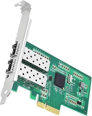 General Purpose Dual-Port Gigabit Ethernet Card PCIe x4, 1000Mbps Fiber Optic Network Adapter with I350 Controller General Purpose Dual-Port Gigabit Ethernet Card PCIe x4, 1000Mbps Fiber Optic Network Adapter with I350 Controller