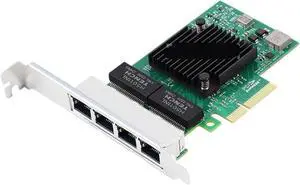 PCI-E X4 Server Network Card BCM5719 4 Port RJ45 Gigabit Ethernet Server Adapter PCI-E Network Card Adapter PCI-E X4 Server Network Card BCM5719 4 Port RJ45 Gigabit Ethernet Server Adapter PCI-E Network Card Adapter