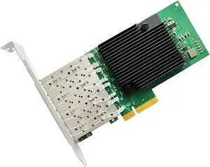 General Purpose Four-Port Gigabit Ethernet Card PCIe x4, 1000Mbps Fiber Optic Network Adapter with I350 Controller General Purpose Four-Port Gigabit Ethernet Card PCIe x4, 1000Mbps Fiber Optic Network Adapter with I350 Controller