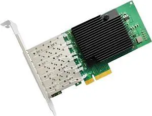 General Purpose Four-Port Gigabit Ethernet Card PCIe x4, 1000Mbps Fiber Optic Network Adapter with I350 Controller General Purpose Four-Port Gigabit Ethernet Card PCIe x4, 1000Mbps Fiber Optic Network Adapter with I350 Controller