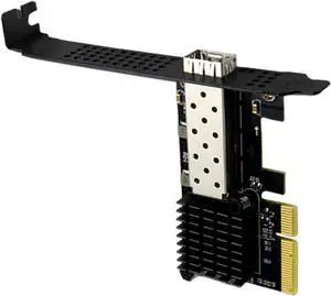 Speeds 10Gbps SFP+ Ethernet Adapters Suitable with PCIe X 4 X 8 X16 Slots Industrial 10G Ethernet Link Speeds 10Gbps SFP+ Ethernet Adapters Suitable with PCIe X 4 X 8 X16 Slots Industrial 10G Ethernet Link