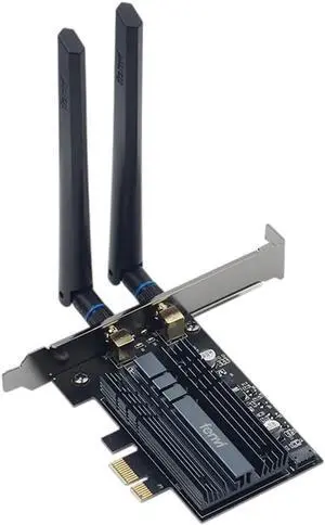 PCIE AX210 PCI - E VVi - Fii 6E Adapter AX210NGW Wirreless WLAN Card BIIuetuth 5.3 Tri - Band 2.4GHz/5GHz/6GHz MU - AX200NGW 802.11ax PCIE AX210 PCI - E VVi - Fii 6E Adapter AX210NGW Wirreless WLAN Card BIIuetuth 5.3 Tri - Band 2.4GHz/5GHz/6GHz MU - AX200NGW 802.11ax