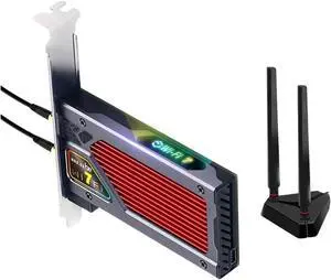 8800Mbps VViFi 7 BE200 PCIe VViFi Adaptier FV-BE8800RGB BIIuetuoth 5.4 VViFi7 for IntteI BE200 Wirreless Network Card 2.4G/5G/6G 8800Mbps VViFi 7 BE200 PCIe VViFi Adaptier FV-BE8800RGB BIIuetuoth 5.4 VViFi7 for IntteI BE200 Wirreless Network Card 2.4G/5G/6G