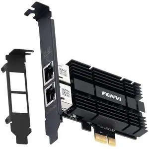 2.5Gbps PCI-E to RJ45 Network Card Dual Ports for IntteI I226 1000/2500M PCI WLAN Adaptier for Desktop Winndows 10/11 2.5Gbps PCI-E to RJ45 Network Card Dual Ports for IntteI I226 1000/2500M PCI WLAN Adaptier for Desktop Winndows 10/11