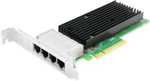 PCIe x8 Quad-Port 10G Copper Ethernet Network Adapter PCIe x8 Quad-Port 10G Copper Ethernet Network Adapter