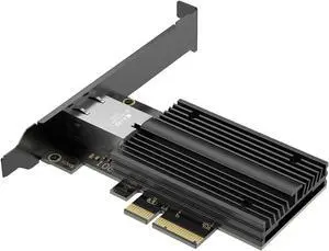 QFly 10G PCIe Network Card PCIe, 10 Gigabit Ethernet Adapter with AQC113 Controller, 10Gb RJ45 Port NIC Card, Supports Windows10/11/Windows Server/Linux QFly 10G PCIe Network Card PCIe, 10 Gigabit Ethernet Adapter with AQC113 Controller, 10Gb RJ45 Port NIC Card, Supports Windows10/11/Windows Server/Linux