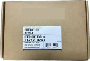 AP9641 AP9641 UPS Network Management Card 3 NMC3 Gigabit Ethernet Monitoring Sealed Packaging AP9641 AP9641 UPS Network Management Card 3 NMC3 Gigabit Ethernet Monitoring Sealed Packaging