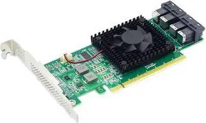 PCIe3.0 X16 to 4 X U.2 NVMe SSD Switch Adapter with PLX8747 ControllerDoesn't Require The Motherboard Bifurcation PCIe3.0 X16 to 4 X U.2 NVMe SSD Switch Adapter with PLX8747 ControllerDoesn't Require The Motherboard Bifurcation